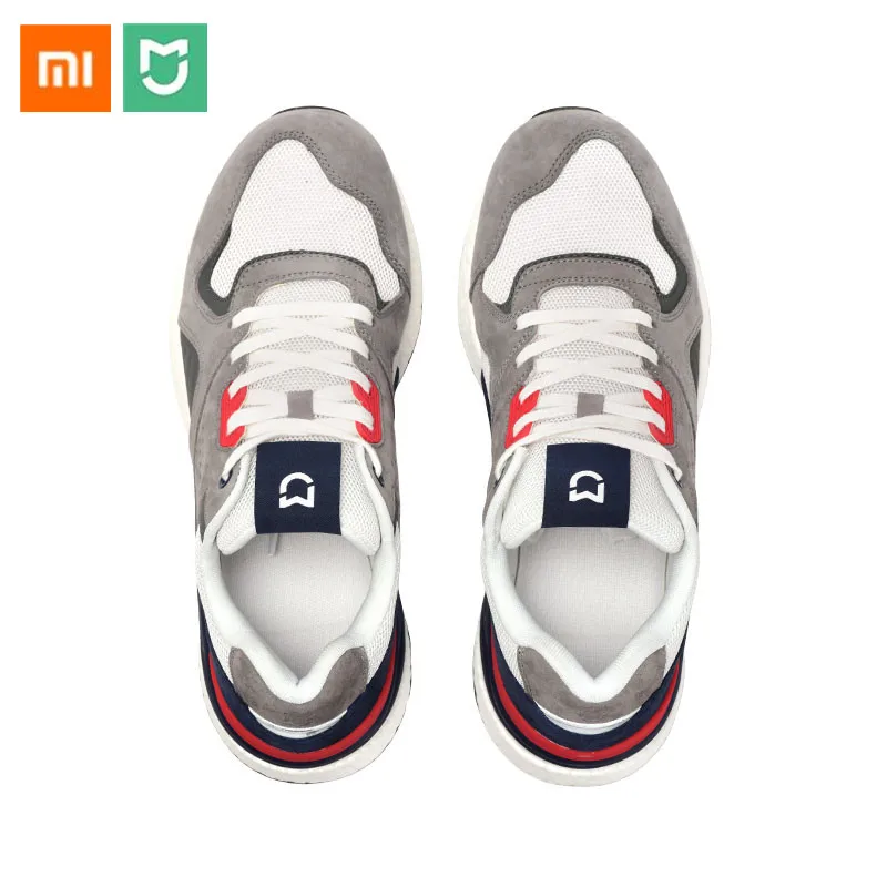 Новое поступление Xiaomi Mijia ретро кроссовки 3 3th мужские спортивные кроссовки из натуральной кожи прочные дышащие для спорта на открытом воздухе