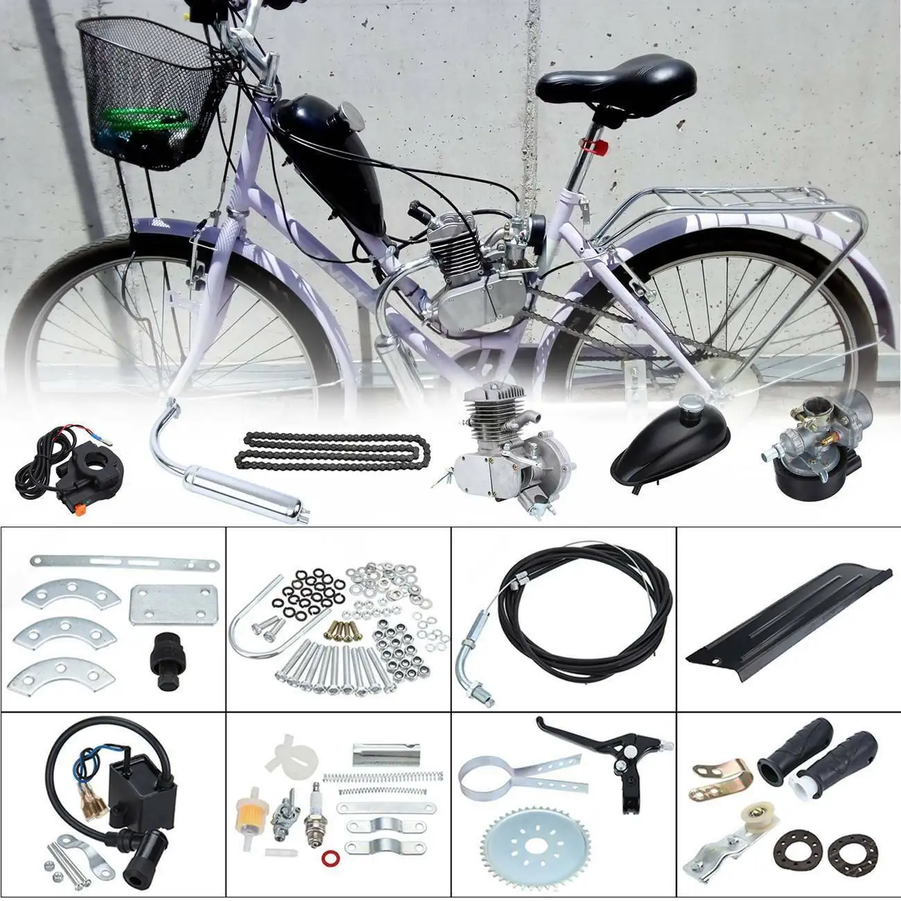 gas powered bike motors