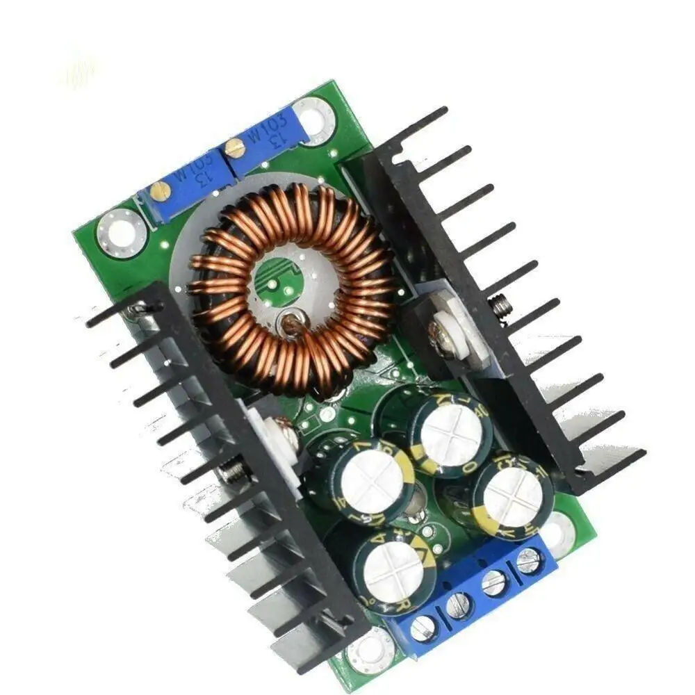 DC-DC CC CV понижающий преобразователь вольт Шаг вниз 12V 19V 24V автомобиль ноутбук Питание модуль 7-40 V до 1,2-35 в 8A 300W с светодиодный индийских