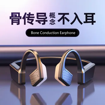 

K08 Wireless Headphones Bone Conduction Earphone Bluetooth 5.0 Outdoor Sport Waterproof Headset Microphone Handsfree Headsets