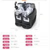 110V/220V Double Tank Smoothie Slush Machine Ice Cream Machine 300W Snow Melting Machine Commercial Smoothie Granita machine 3