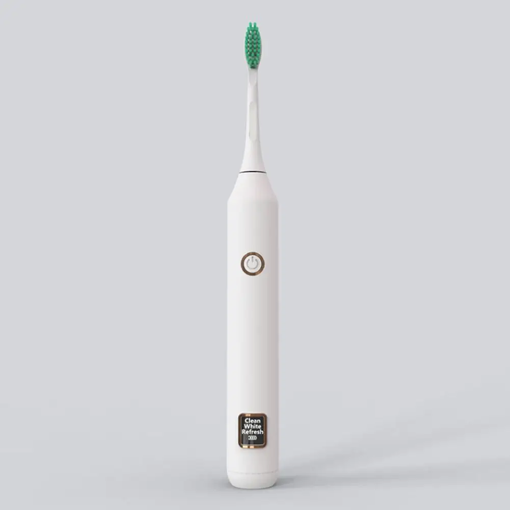 Новинка, для взрослых, 3 режима, Sonic, перезаряжаемая, водонепроницаемая, с таймером, батарея, Электронная, зубная щетка, водонепроницаемая, перезаряжаемая, на батарейках