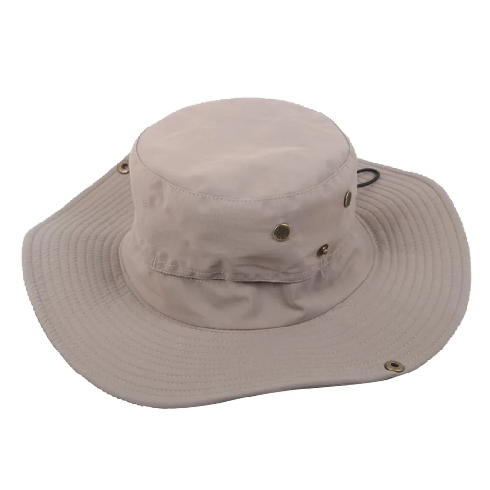 

Men Women Adult Bucket Hat Breathable Solid Foldable Sun Protection Wide Brim Portable Outdoor Activities Camping Waterproof