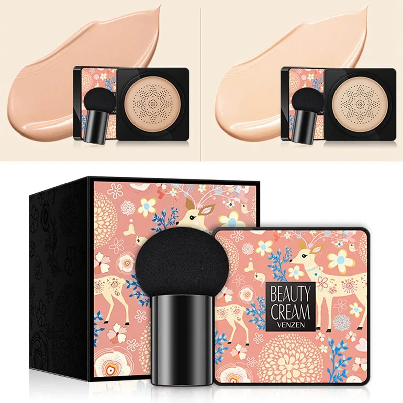 BB Air Cushion Foundation корейский Грибная головка CC тональный крем отбеливающий Макияж Косметический Водонепроницаемый осветлитель для лица базовый тон