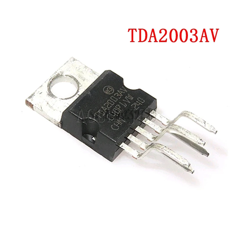 10 шт. TDA2003 TO220 TDA2003A TO220-5 аудио усилитель IC чип новый оригинальный | Электронные