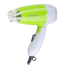1000 Вт мини размер складной воздуходувка для волос путешественник Бытовая постоянная температура электрическая насадка для сушки волос Низкий уровень шума Hai