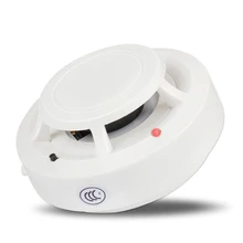 Беспроводная сигнализация независимая сигнализация Дымовая пожарная детектор внутренней безопасности датчик для дымоуловителя пожарное оборудование