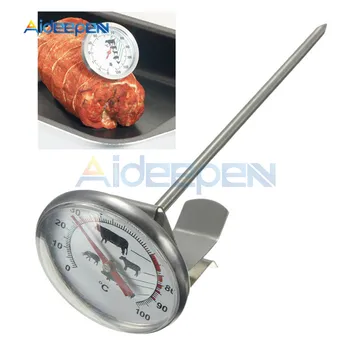

Stainless Steel Pocket Probe Thermometer Gauge For BBQ Meat Food Kitchen Cooking Instant Read Meat Gauge Kitchen Tools