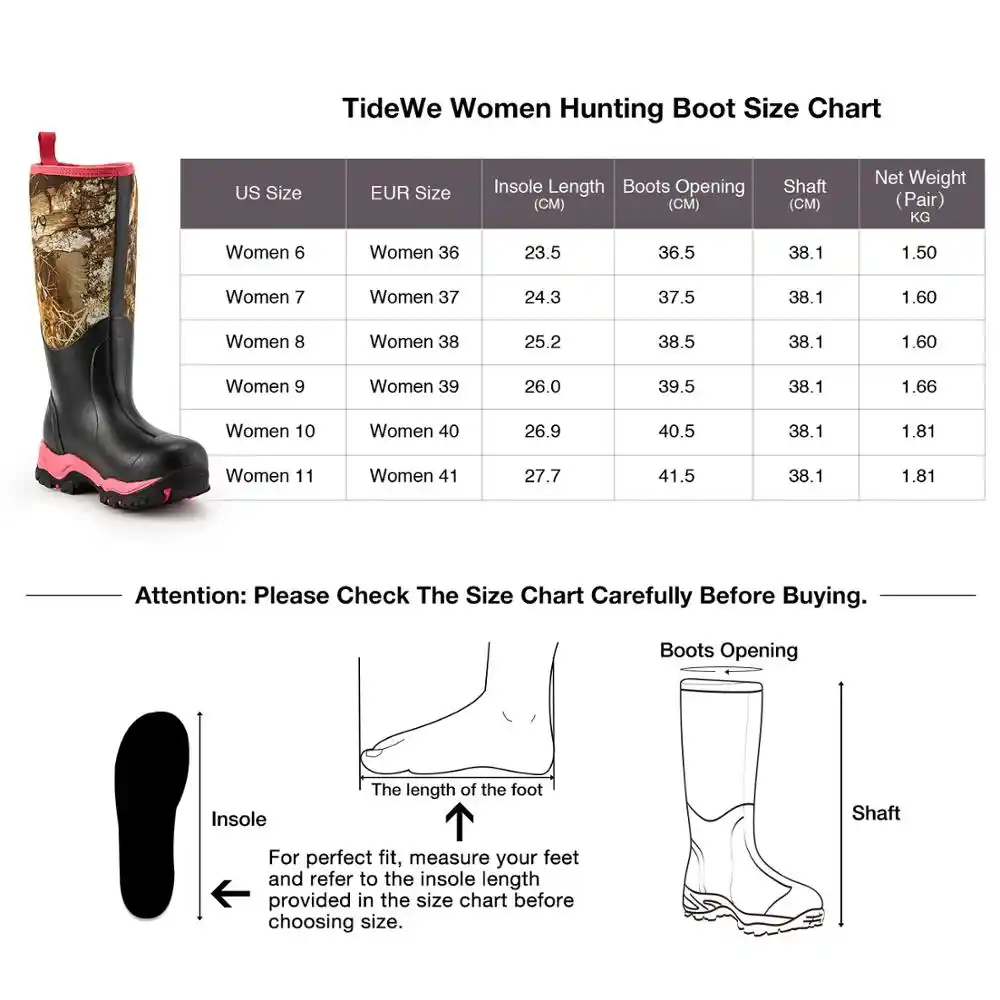 women's hunting boots waterproof