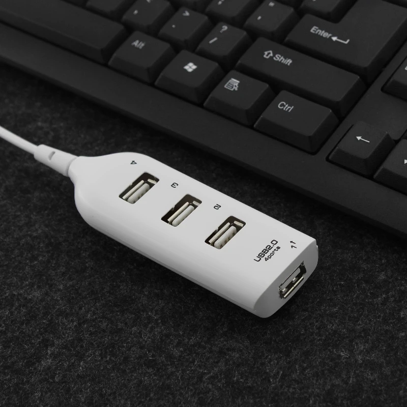 Usb-хаб 2,0 Мульти USB разветвитель 4 порта Hab для ПК
