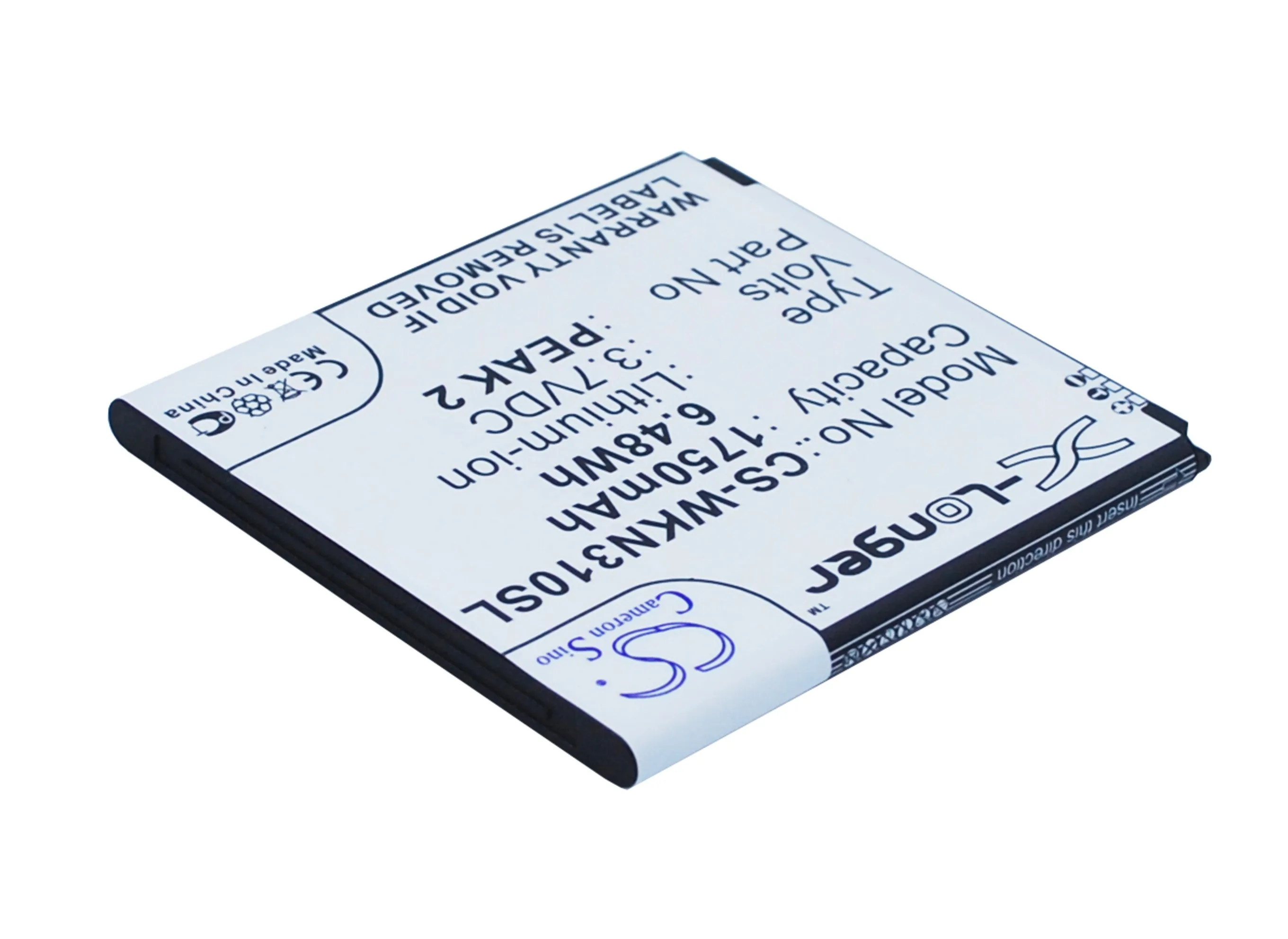 Cameronsino Per Wiko Cink Peax Cink Peax 2N310 Di Picco 2 Batteria