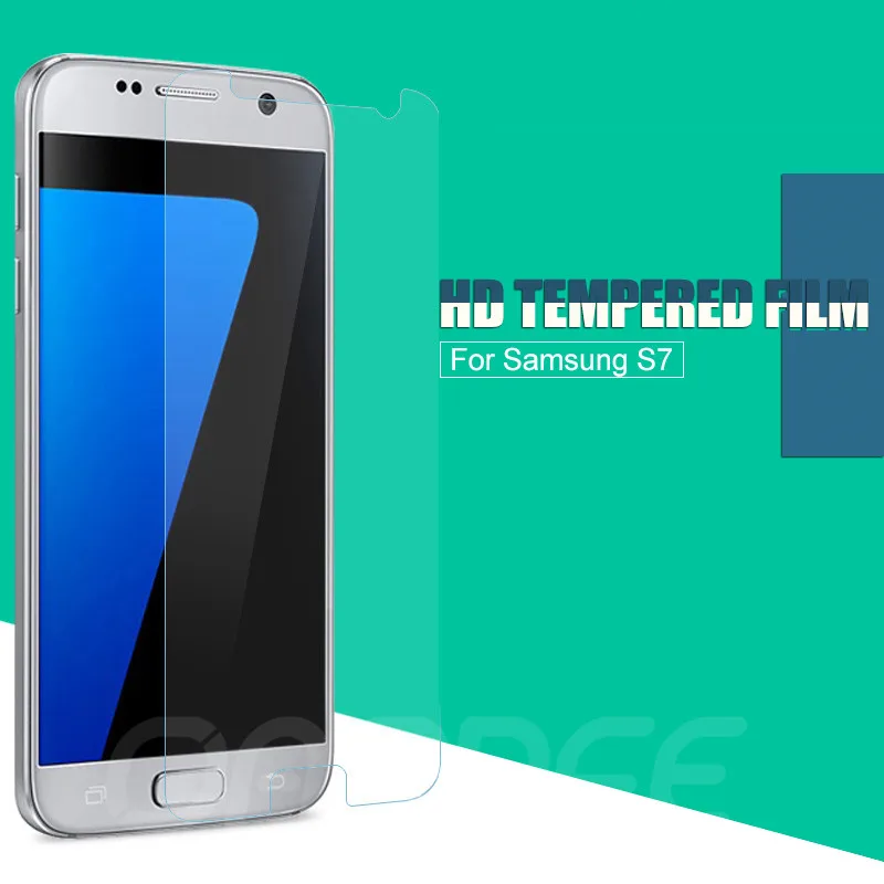9H HD закаленное стекло для samsung Galaxy S7 S6 S5 S4 S3 mini Защита экрана для samsung Note 5 4 3 Защитная стеклянная пленка