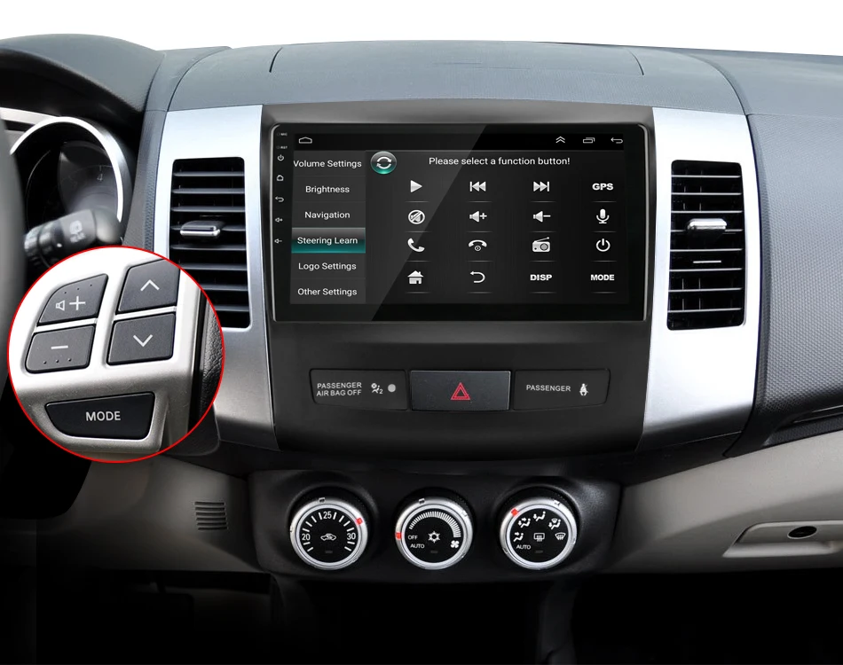 Clearance 2 Din 2G+32G Android 8.0 Car Radio for Mitsubishi Outlander Xl 2 CW0W 2005-2012 Navigation GPS Coche Players DVD Head Unit RDS 15