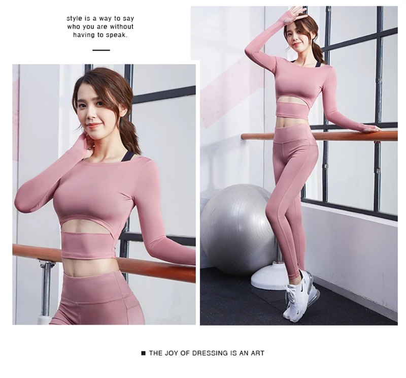 Vansydical, женский костюм для йоги, укороченный топ+ набедренные леггинсы, сексуальная спортивная одежда, рубашки для спортзала, эластичные леггинсы для фитнеса, тренировки, спортивный комплект