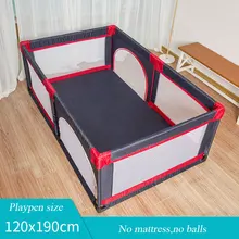 Складной детский манеж забор стальная труба забор для детей малышей Безопасность в помещении игровой бассейн детское барьерное ограждение От 0 до 5 лет