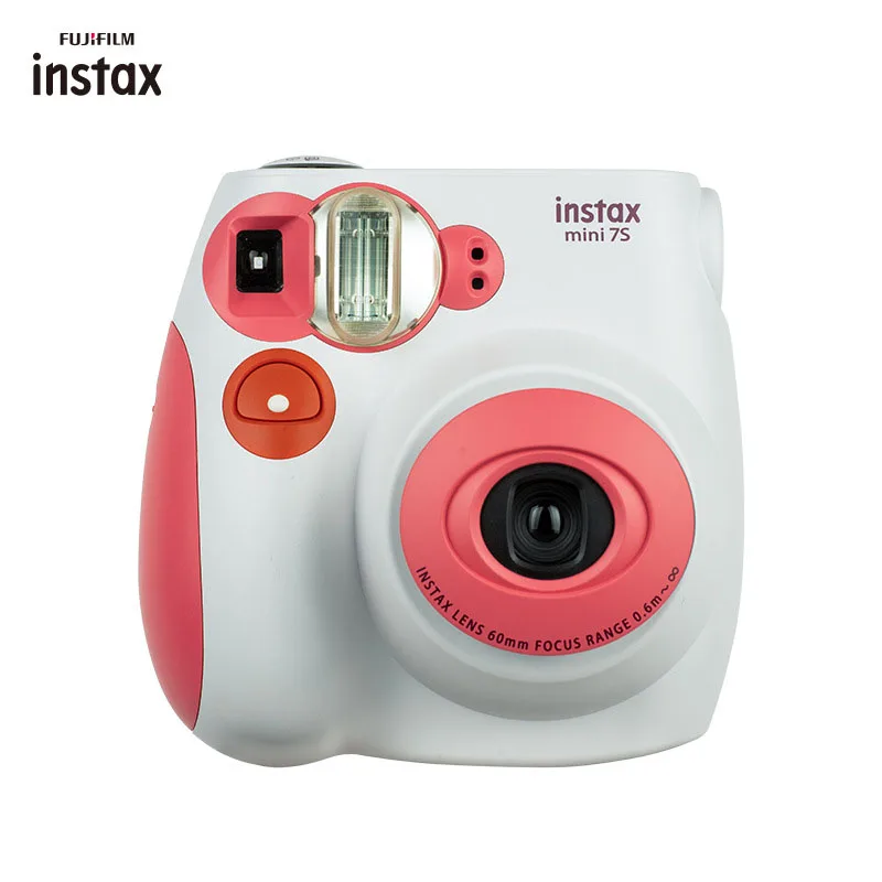 Оригинальная камера Fuji Fujifilm Instax Mini 7S мгновенная печать фотопленка фото розовая