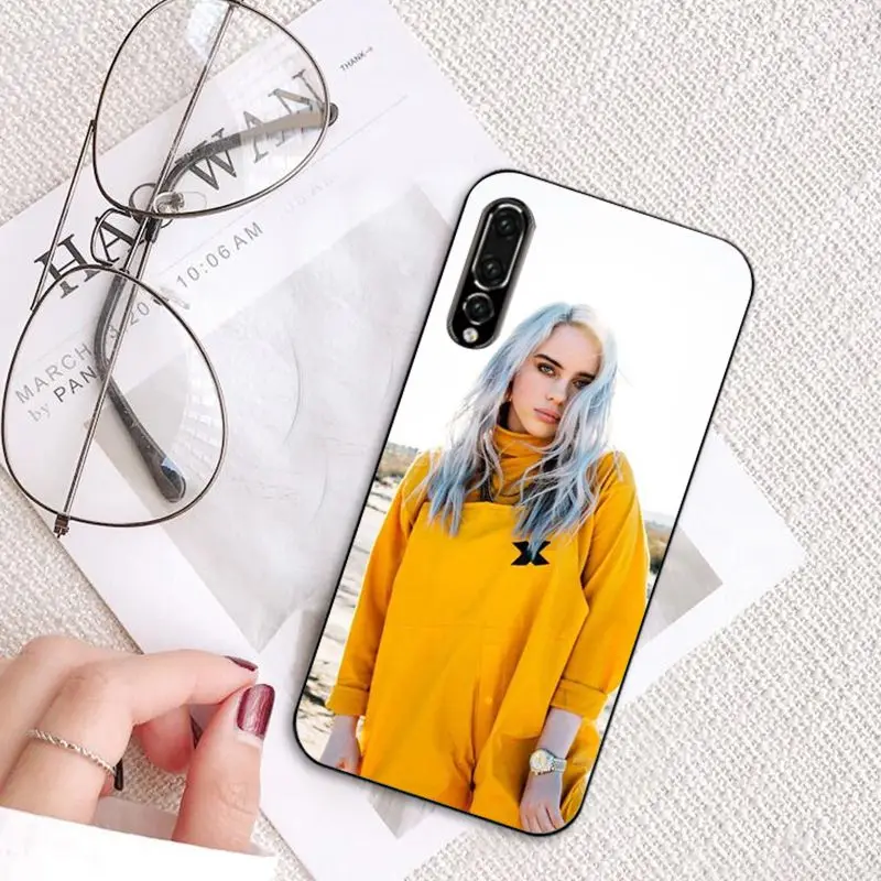 A6 MaiYaCa Billie Eilish 13 девушка чехол для телефона для huawei P20 P30 P20Pro P20Lite P30Lite P Smart P10 9lite - Цвет: A6