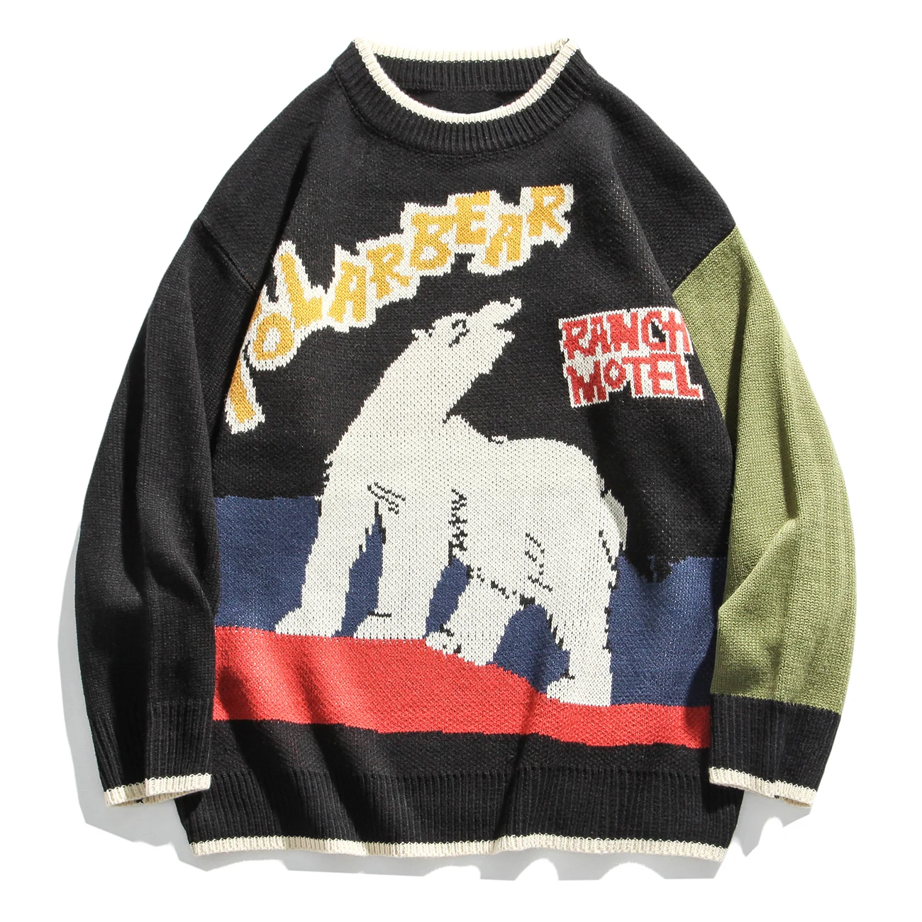 Lacible Harajuku Vintage Knitted 