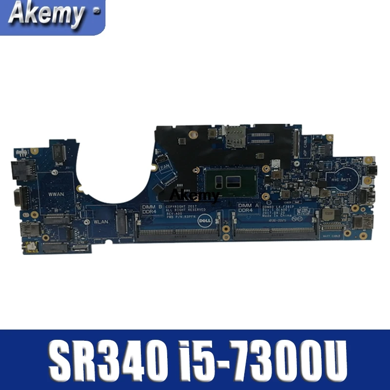 E5290 5290 материнская плата для ноутбука DELL CN-02X71H 02X71H 2X71H LA-F391P Материнская плата ноутбука E5290 5290 P27S материнская плата i5-7300U тест проведен