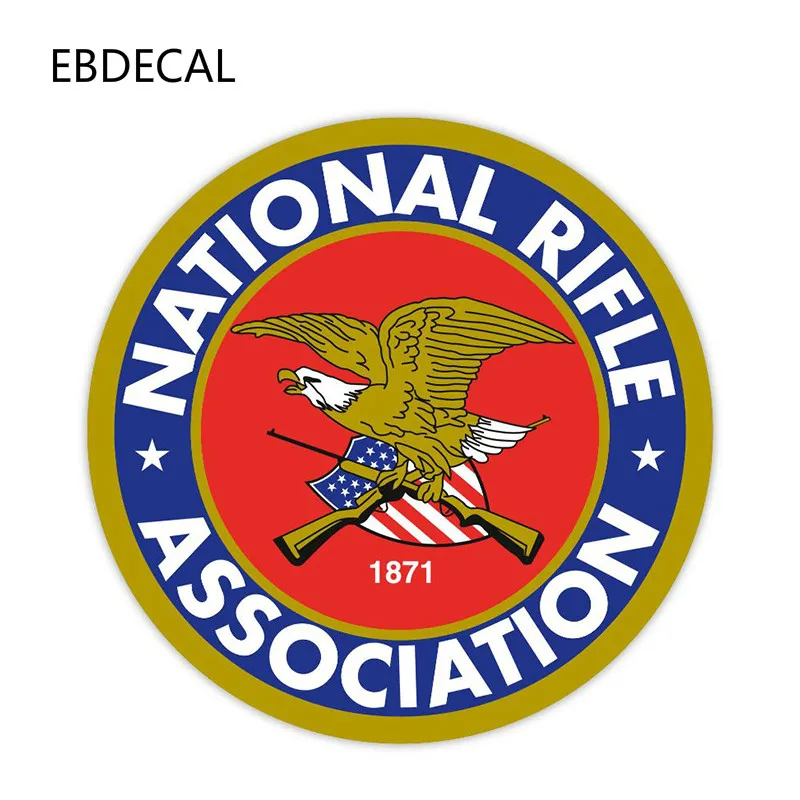 Ebdeckle национальная винтовка Association для Авто/бампер/окно/наклейка на стену наклейки DIY Декор CT11013