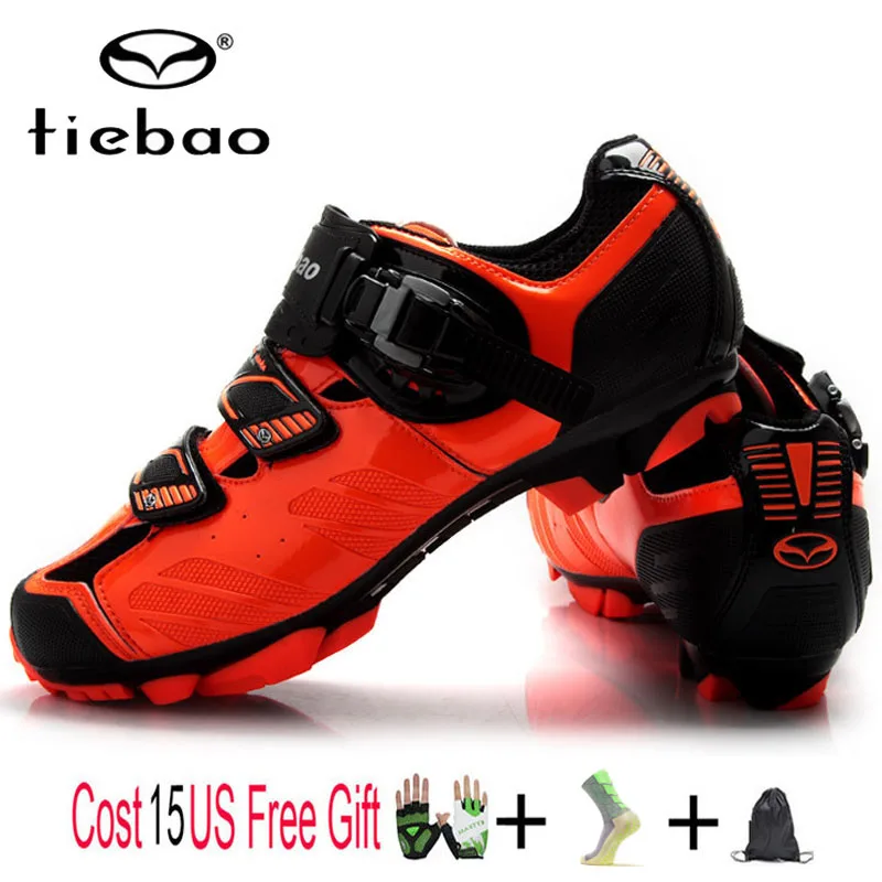 Tiebao/Новинка; обувь для велоспорта; велосипедная обувь; MTB SPD; самоблокирующиеся дышащие ботинки для езды на горном велосипеде для женщин и мужчин - Цвет: as picture