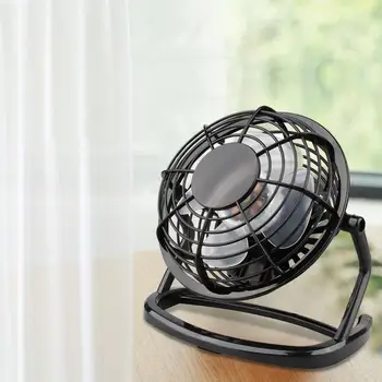 

Mini DC 5V 500MA Desk Fan Small Ultra-quiet NB and PC cooling fans Personal Cooler USB Powered Portable Table Fan
