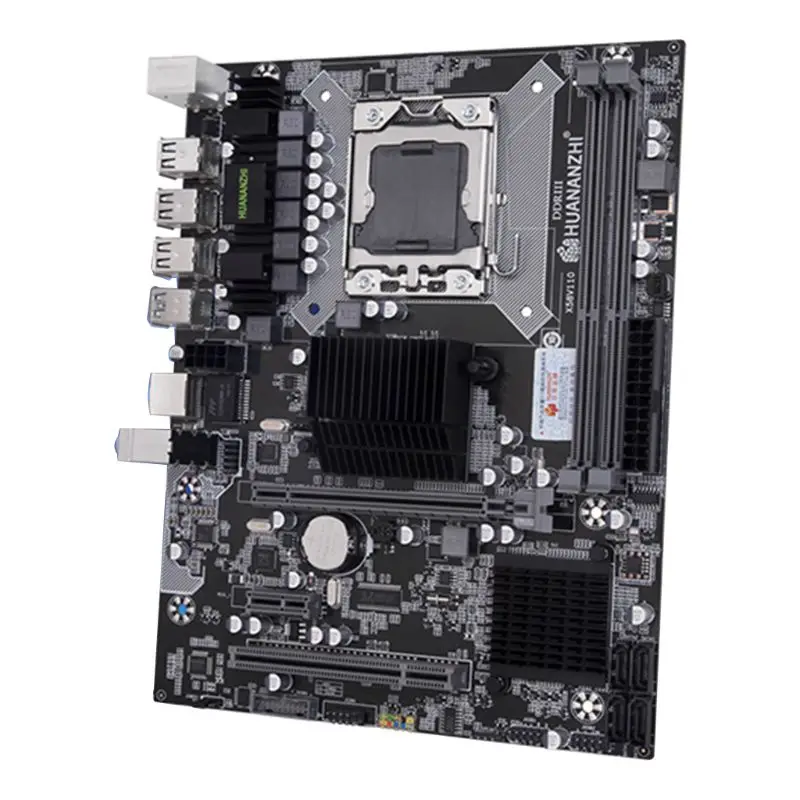 Huananzhi X58 LGA1366 DDR3 PC настольные компьютеры LGA 1366 компьютерные материнские платы подходят для сервера ECC REG ram