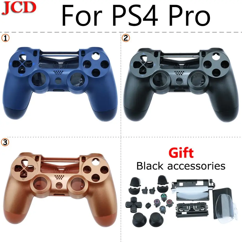 

JCD New Replacement Housing Shell Case for Sony PS4 Pro 4.0 Wireless V2 Controller JDS040 Mod Kit Cover for Dualshock 4 Pro