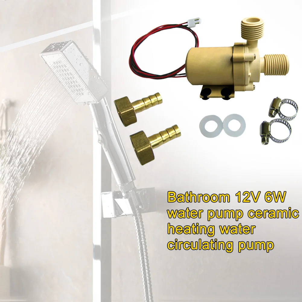 

Waterproof DC Durable High Temperature Resistant 6W Brushless Motor With Coupler Water Circulation Pump Ceramic Heating Cooling