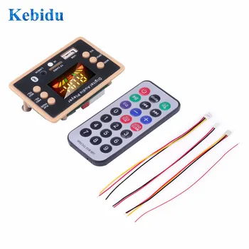 

Car MP3 Player Module Bluetooth 5.0 MP3 Decoder Decoding Board 5v 12v WMA WAV TF USB SD 3.5mm Aux-in FM Remote control