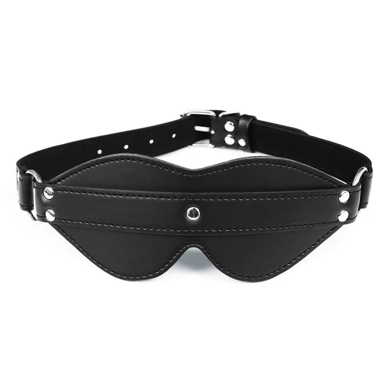 

Adult games bdsm bondage leather blindfold eye mask erotic slave restraints fetish sex toys for couples women tools