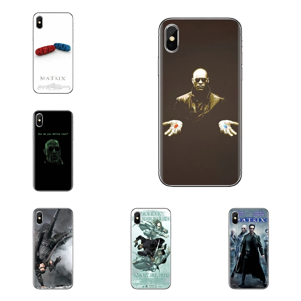 Transparent Soft Cases Covers For Samsung Galaxy A3 A5 A7 A9 A8 Star A6 Plus 2018 2015 2016 2017 The Matrix Morpheus Reloaded |