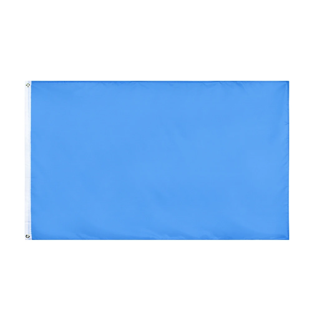 90X150Cm Bandiera Blu Di Colore Solido Banner