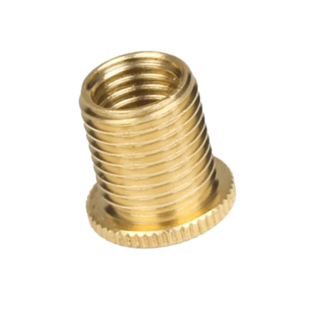 Manual Car Gear Shift Knob Aluminum M10*1.25 Threaded 15mm Length Nut Insert