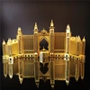 MMZ MODEL NANYUAN 3D Metal puzzle The Atlantis Hotel Dubai architecture Puzzle DIY 3D Laser Cut Model puzzle toys for adult 1