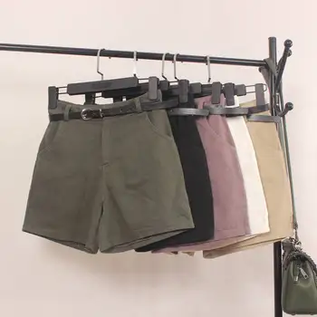 

Korean Style Straight Summer Shorts Women All-Match Casual Short Femme Loose High Waist Suit Shorts Wide Leg Shorts Female C6249
