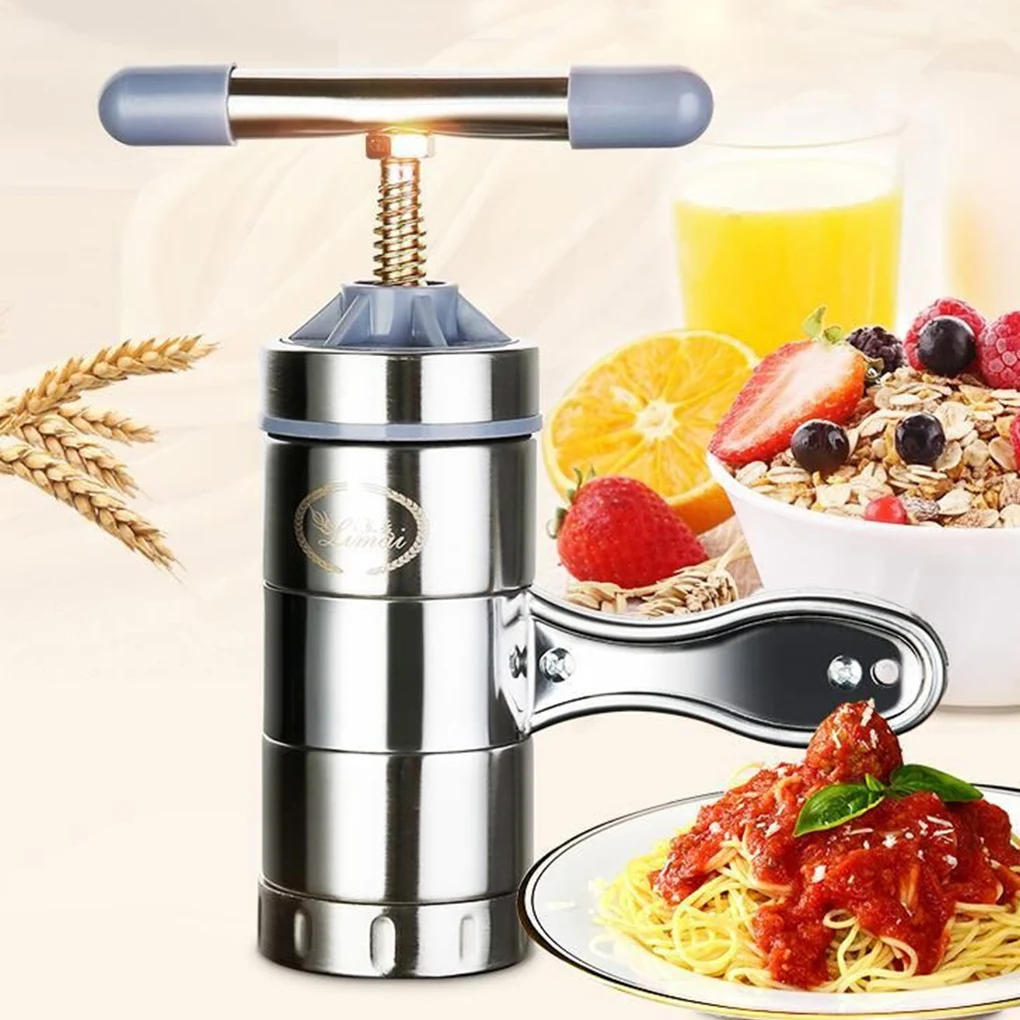 Бытовая ручная машина для лапши из нержавеющей стали кухонный инструмент пустая