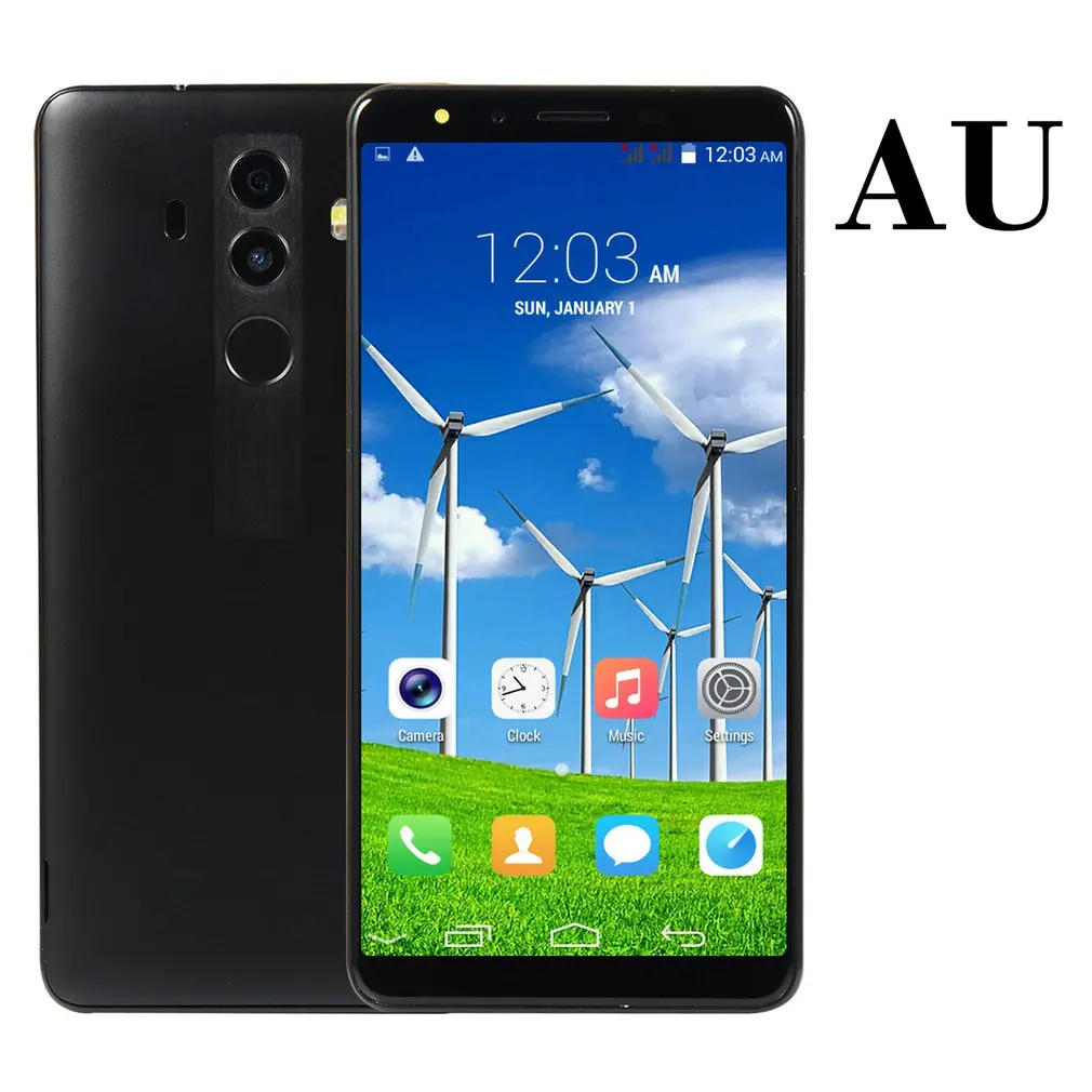 

4G Smartphone 5.0 Inch Android Dual Core Dual Sim Global Version Mobile Phone Fingerprint Machine Hd Screen Smart Phone