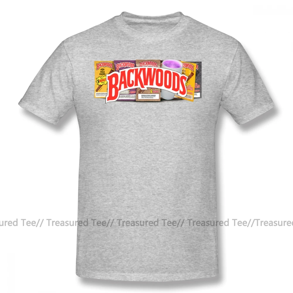 Backwoods футболка BACKWOODS винтажная рубашка хип-хоп Футболка мужская забавная футболка пляжная 100 процентная хлопчатобумажная футболка с рисунком
