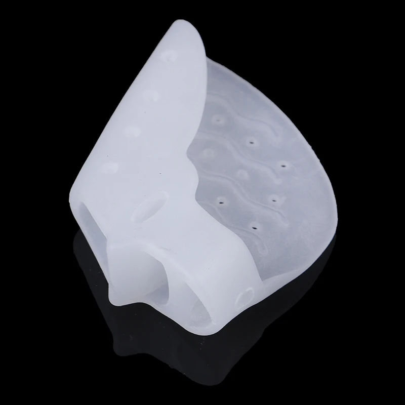 1Pair Silicone Bunion Toe Corrector Orthotics Straightener Separator Pain Relief Corrector Hallux Valgus Toe Brace Support