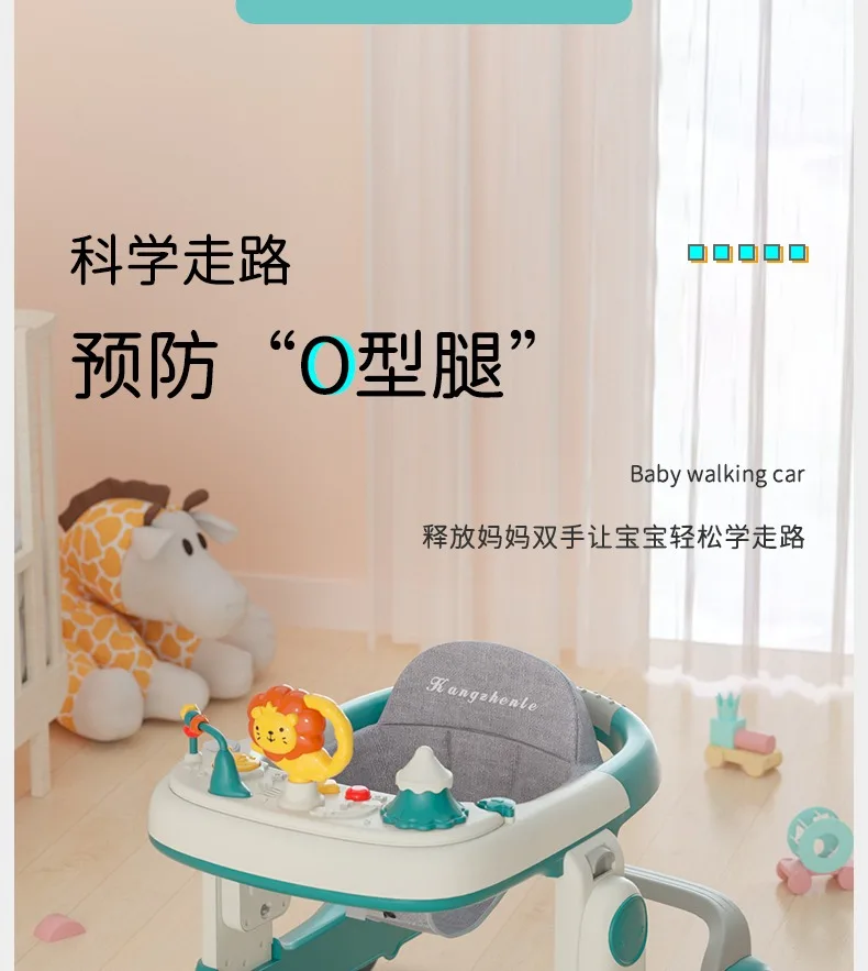 2 In 1 Round Activity Walker With 3 Adjustable Height And Musical Toy Bar 14 2 In 1 Round Activity Walker With 3 Adjustable Height And Musical Toy Bar