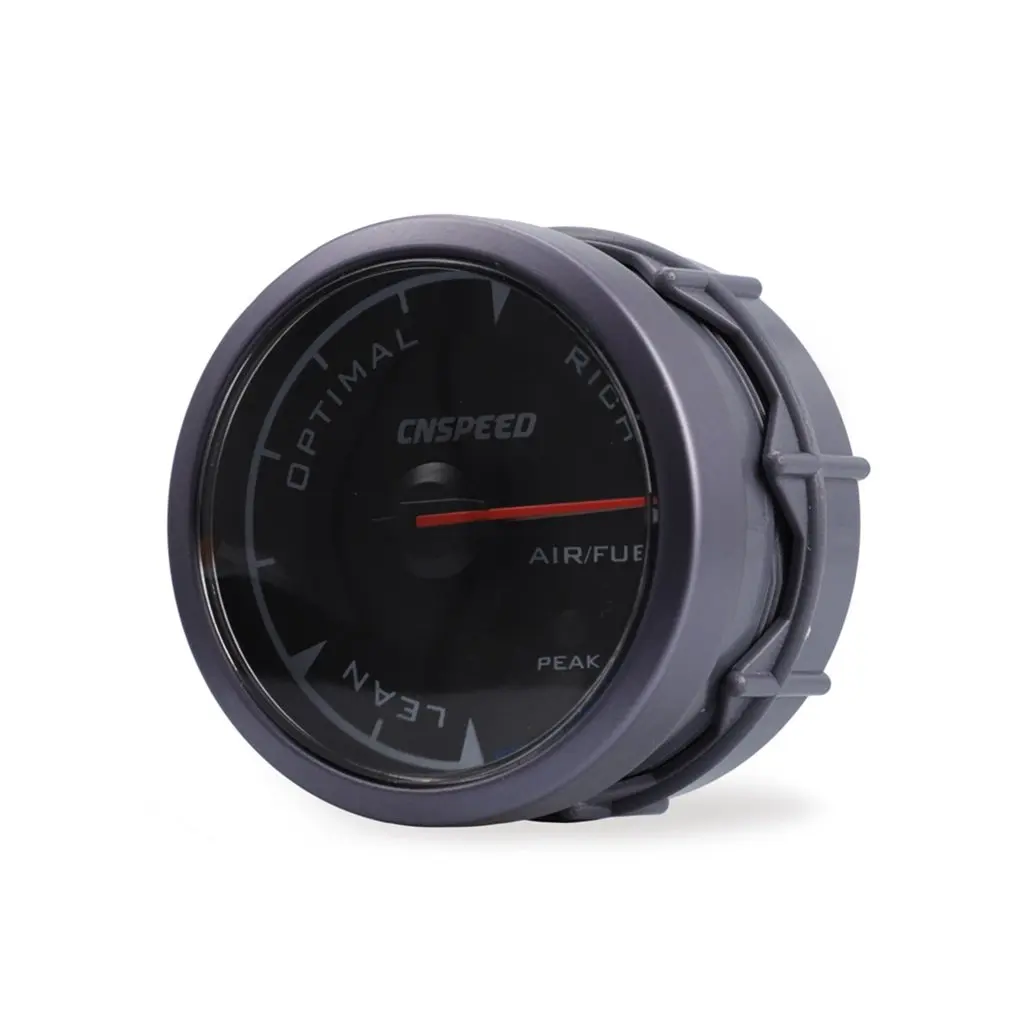 CNSPEED 2.5"/60mm 7 Colors Backlight Pointer Auto Car Air Fuel Ratio Gauge Racing Air Fuel Meter Indicator AFR Gauge