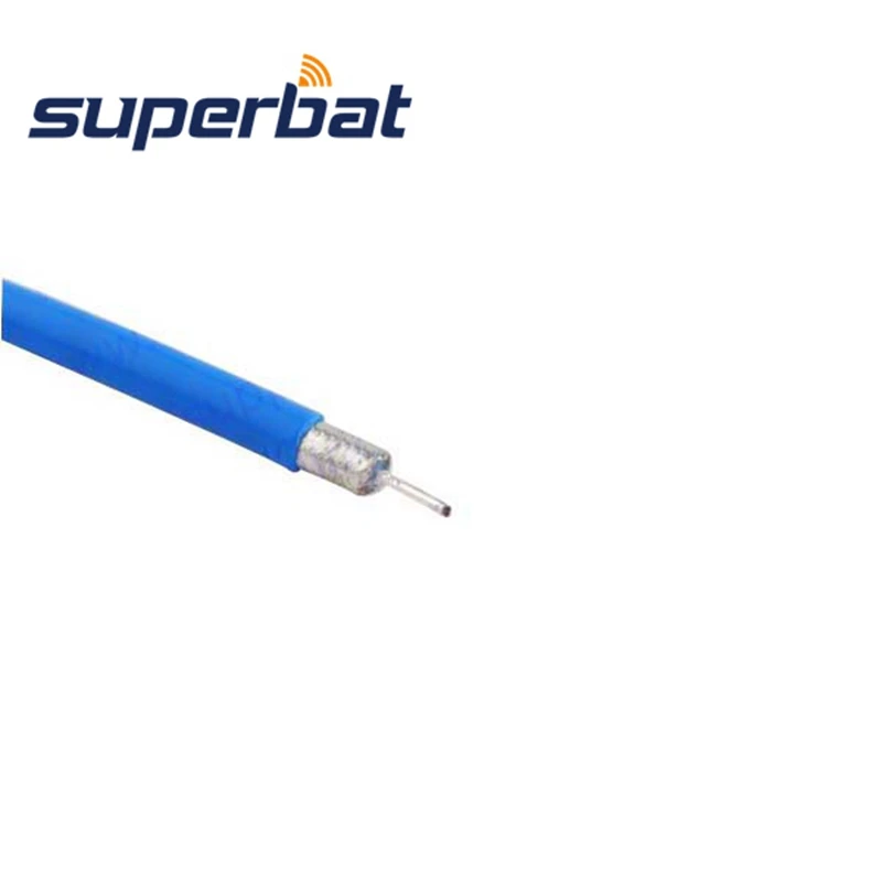 Коаксиальный кабель Superbat M17/60 RG142 RG141/10ft синий коаксиальный RF | - Цена: 1 549,14 руб. / набор