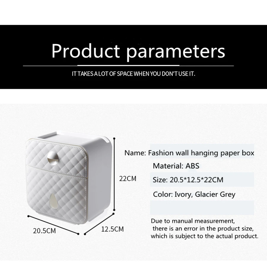 Водонепроницаемый настенный держатель для туалетной бумаги, полка для туалетной бумаги, лоток в рулоне, держатель для бумажных полотенец, коробка для хранения, лоток