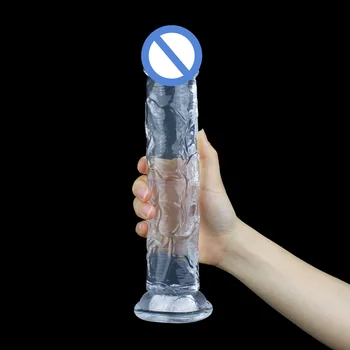 Realistic Dildo With Super Strong Suction Cup Sex Toys for Woman Penis G-Spot Simulation 3