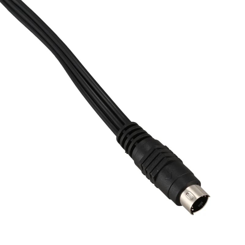 1,5 м 4.9ft 3 RCA штекер 4 Pin S-Video Мужской ТВ ПК Конверсионный кабель