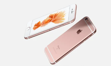 Rose Gold Apple iPhone 6S плюс двухъядерный процессор, 2 Гб Оперативная память 16 Гб/64/128 ГБ Встроенная память 5," Экран 12.0MP Камера LTE NFC сотовые телефоны - Цвет: Rose Gold