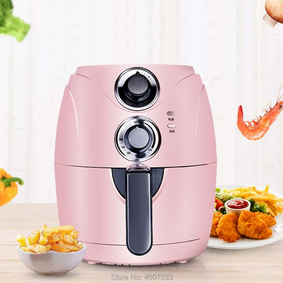 Automatic Air fryer Intelligent Electric potato chipper household multi-functional Oven no smoke Oil 220v konka air fryer 3 5l intelligent automatic electric household multi functional oven no smoke oil free fryer