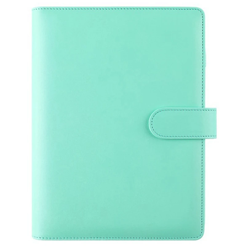 Binder Set A6 PU Binder Budget Planning Notepad 6 Hole Binder Cover