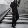 Tactical Cargo Pants Men Harajuku Streetwear Function Joggers Pants Ribbons Trousers Elastic Waist HipHop Male ﻿ 5